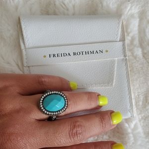 Freida Rothman cocktail ring